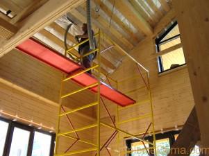 Утеплить крышу деревянного дома