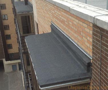Гидроизоляция крыши балкона своими руками