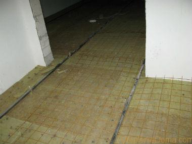 как утеплить бетонный потолок в частном доме минватой